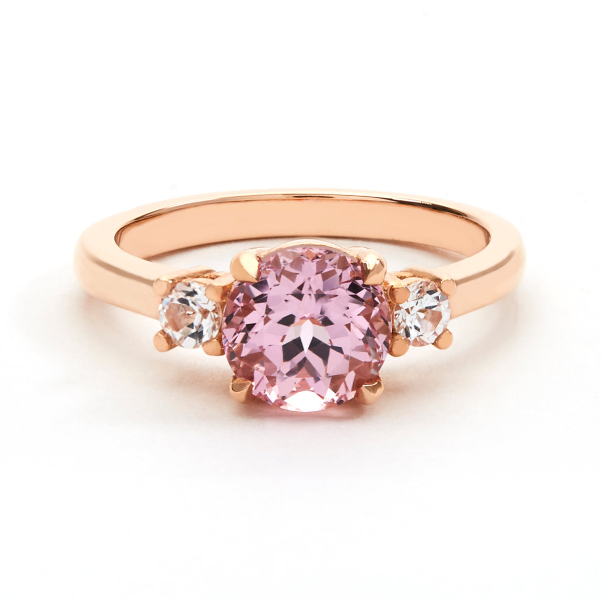 Light pink gemstone ring sale